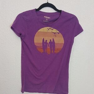 Old Navy Vibrant Purple Tee